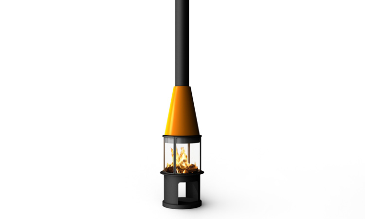 arlet-中央款燃木壁炉